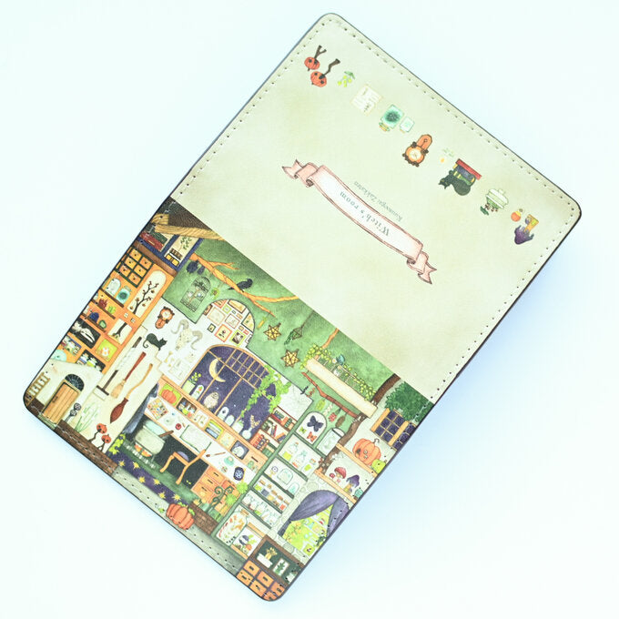 Card Folder Wallet "The Wizard's Room"