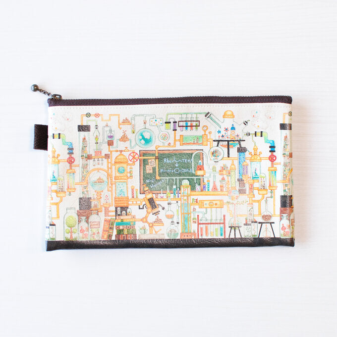 Flat Pouch "Science Tools City"