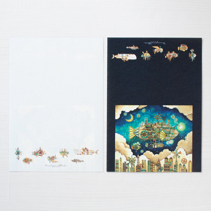 Letter Set "The Starry Sky City Map"