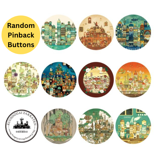 Random two set of Pinback Buttons