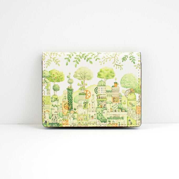 Card Folder Wallet "Green Civilization"