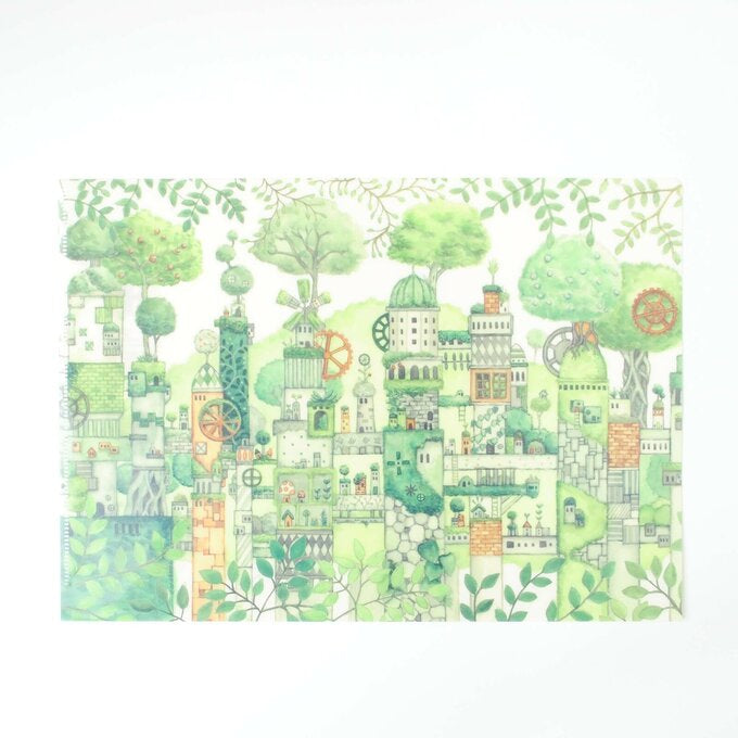 Clear File Folder "Green Civilization"