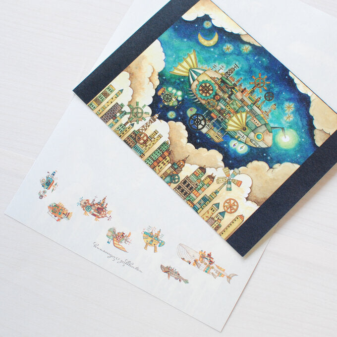 Letter Set "The Starry Sky City Map"