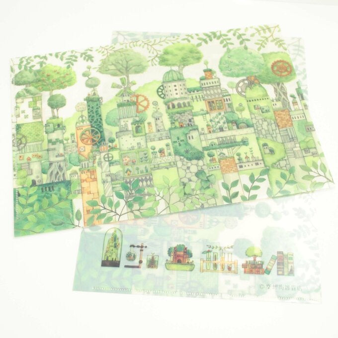 Clear File Folder "Green Civilization"