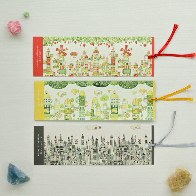 Bookmark Set of 3 imaginary cities (Set B)