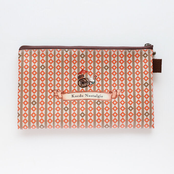 Flat Pouch "Nostalgic EDO Japan"