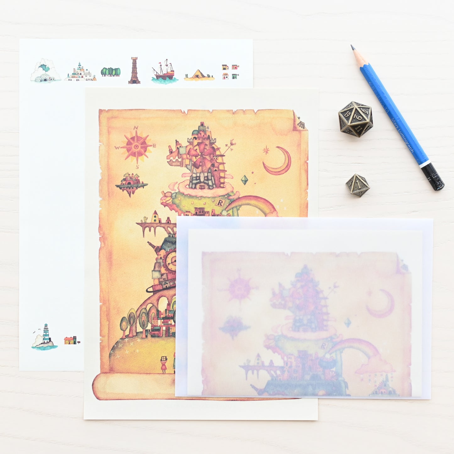 Letter Set "Dragon Island"