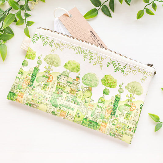 Flat Pouch "Green Civilization"