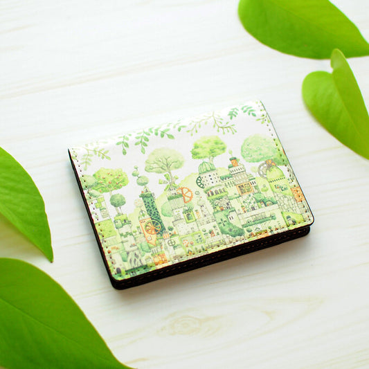 Card Folder Wallet "Green Civilization"