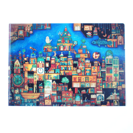 Clear File Folder "The Kingdom of Forgotten Books"