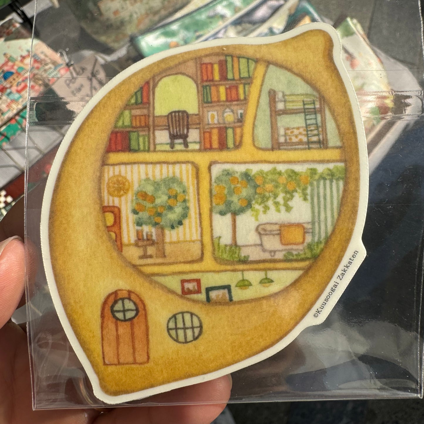 Large Sticker "Lemon House"