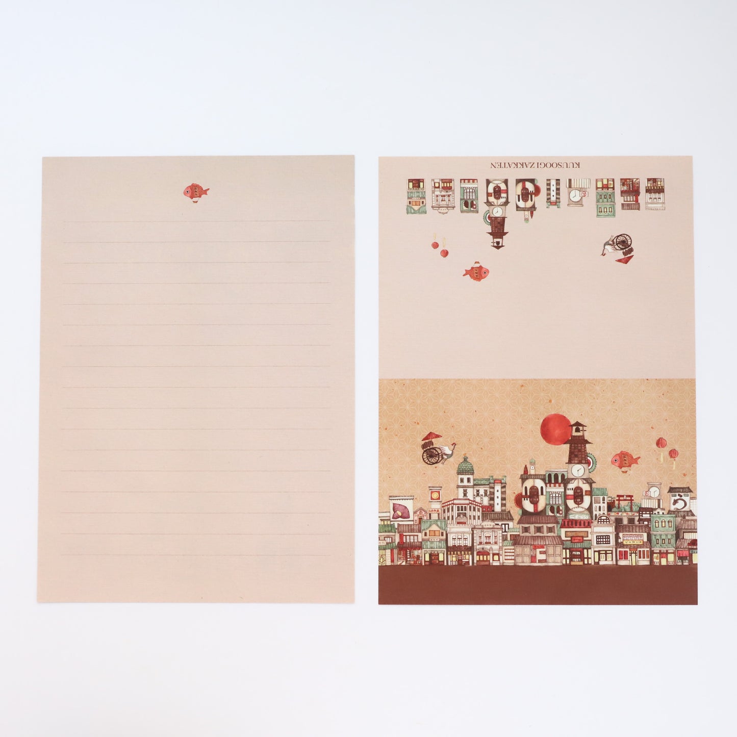 Letter Set "Japanese Camellia City"