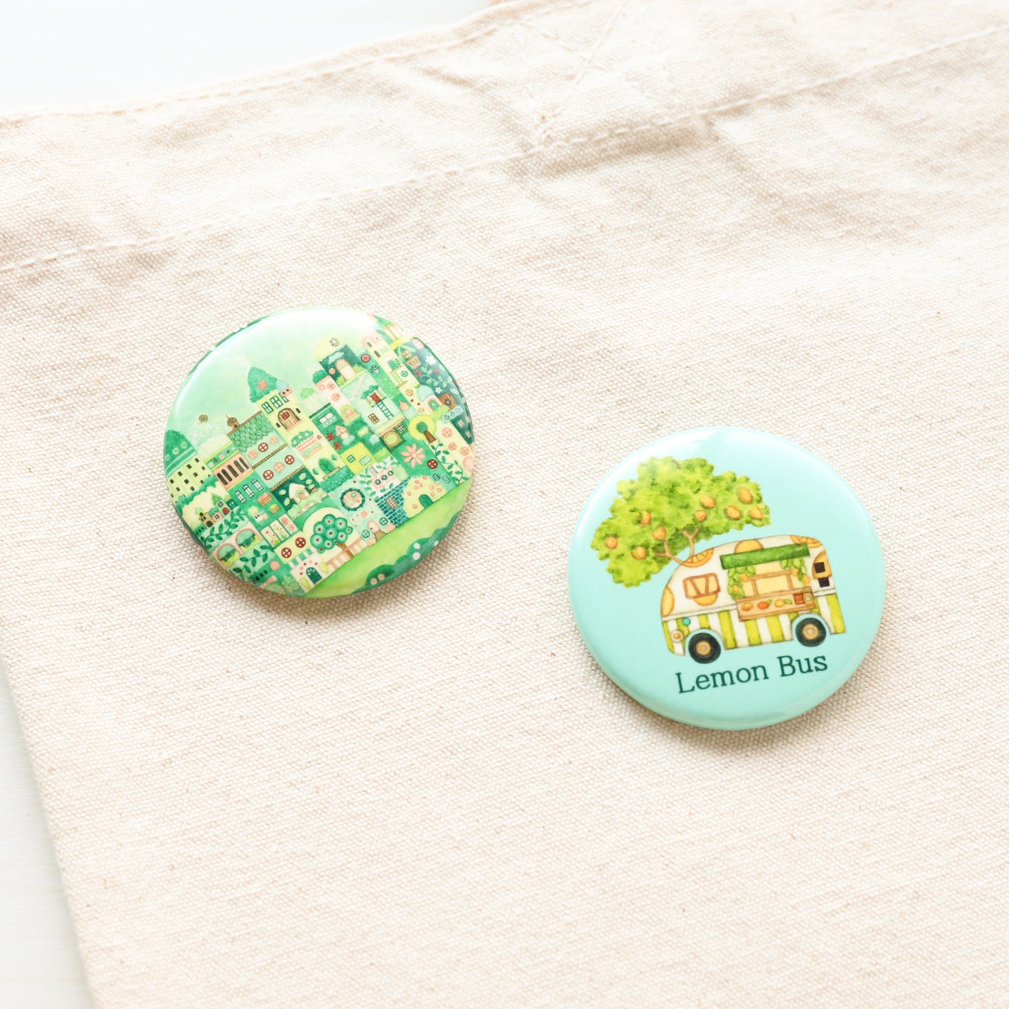 Random two set of Pinback Buttons