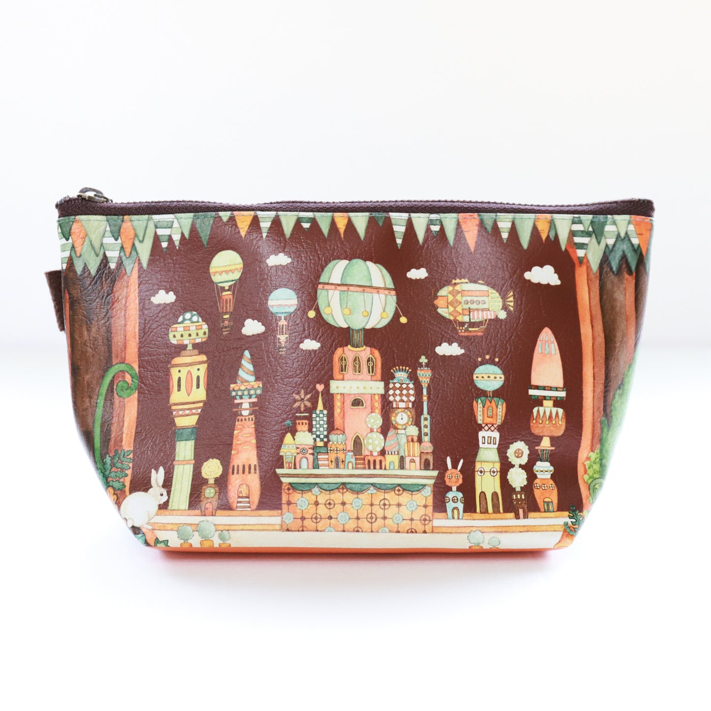 Big Pouch "Carrot City in Wonderland"