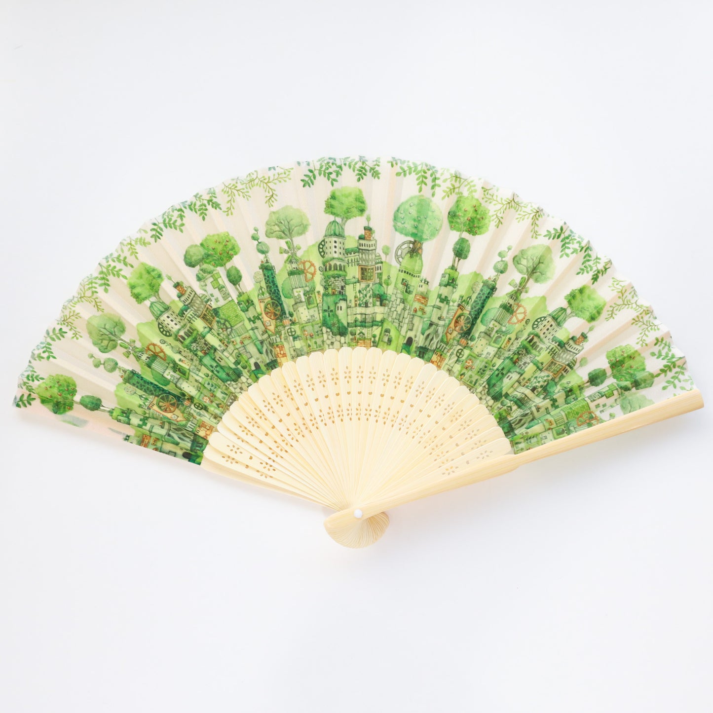 Japanese fan "Green Civilization"