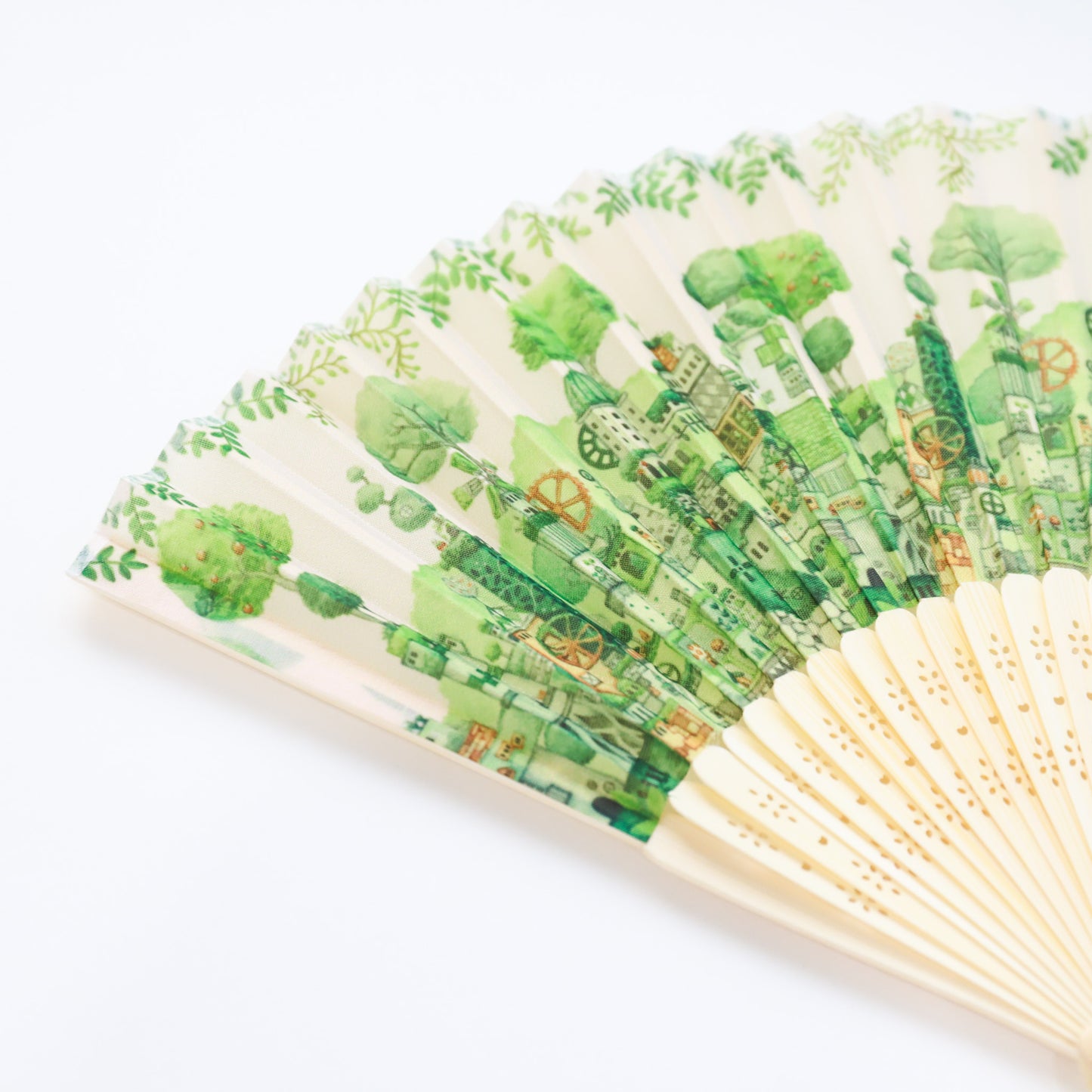 Japanese fan "Green Civilization"