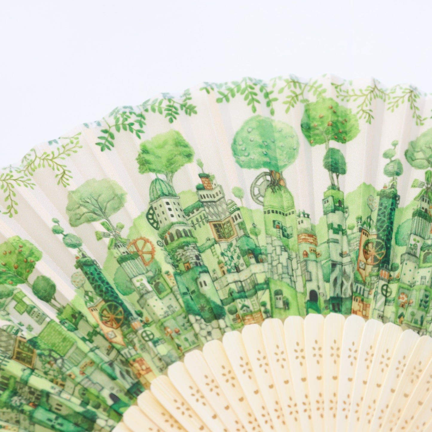 Japanese fan "Green Civilization"