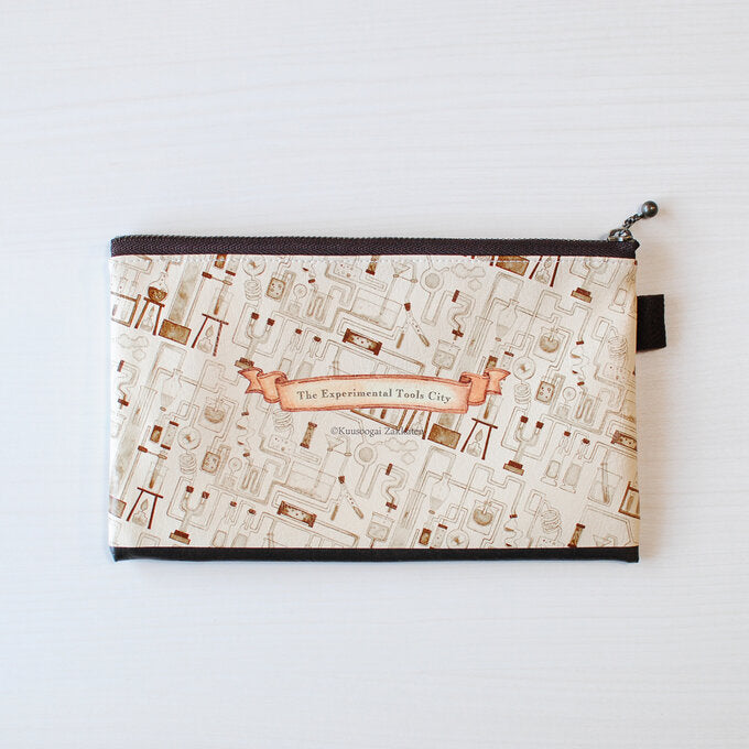 Flat Pouch "Science Tools City"