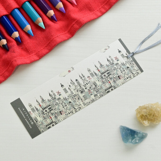 Bookmark Set of 3 imaginary cities (Set B)