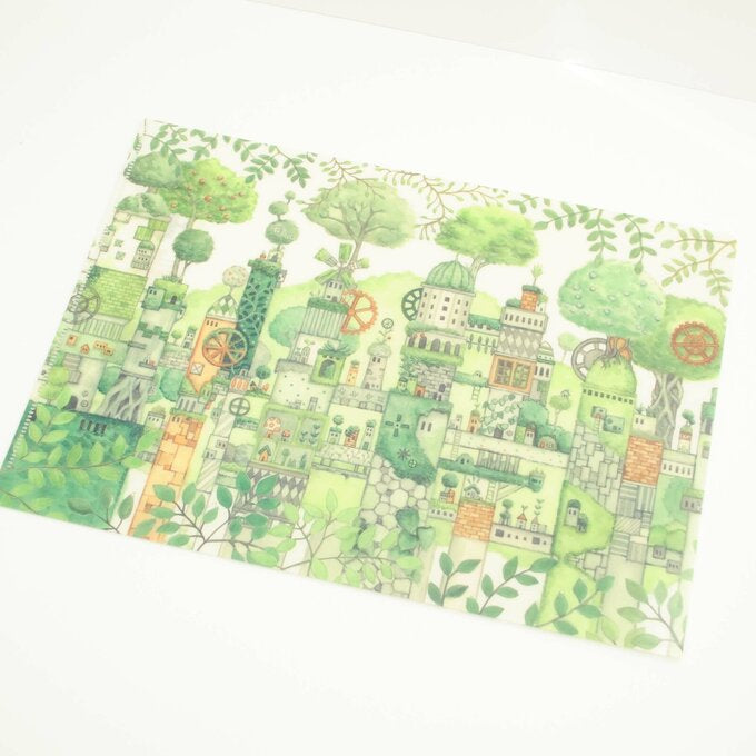 Clear File Folder "Green Civilization"