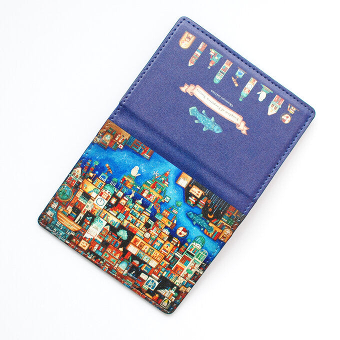 Card Folder Wallet "The Kingdom of Forgotten Books"