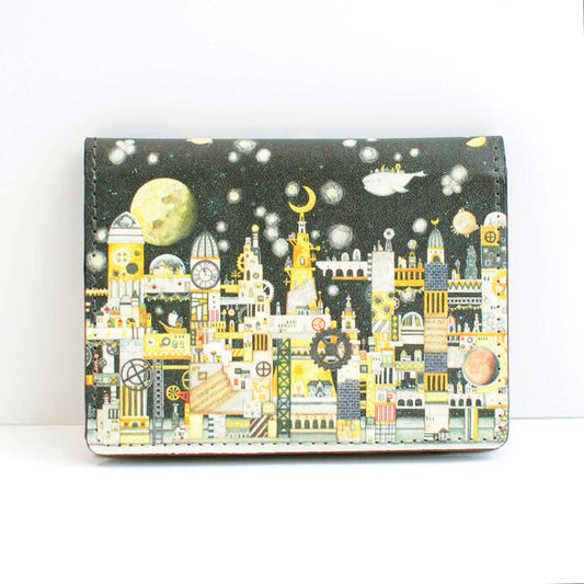 Card Folder Wallet "Moon Civilization"