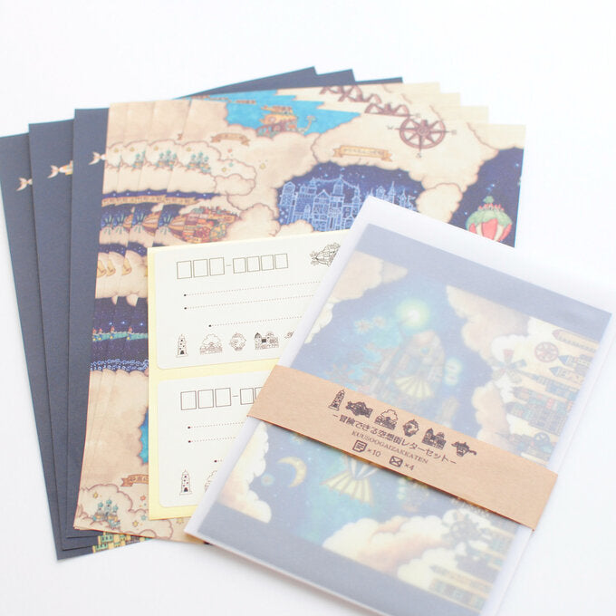 Letter Set "The Starry Sky City Map"